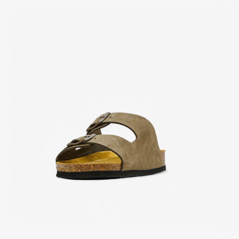 Beta Womens Sandal - Kaki Nobuck (nubuck)