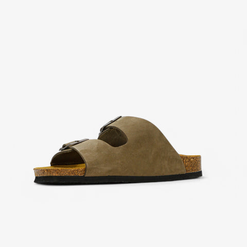 Beta Womens Sandal - Kaki Nobuck (nubuck)