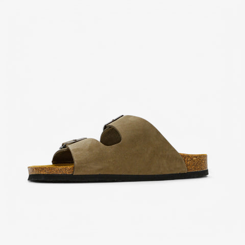 Beta Womens Sandal - Kaki Nobuck (nubuck)