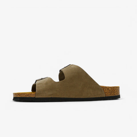 Beta Womens Sandal - Kaki Nobuck (nubuck)