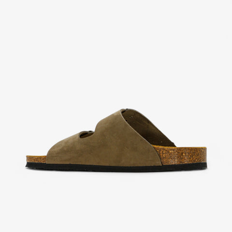 Beta Womens Sandal - Kaki Nobuck (nubuck)