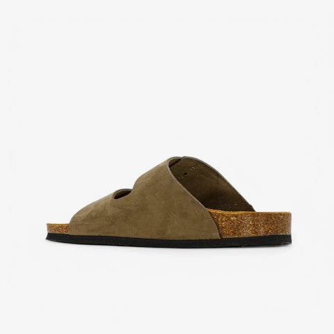 Beta Womens Sandal - Kaki Nobuck (nubuck)