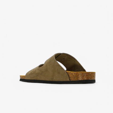 Beta Womens Sandal - Kaki Nobuck (nubuck)