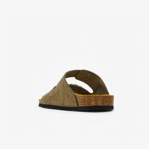 Beta Womens Sandal - Kaki Nobuck (nubuck)