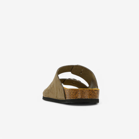 Beta Womens Sandal - Kaki Nobuck (nubuck)