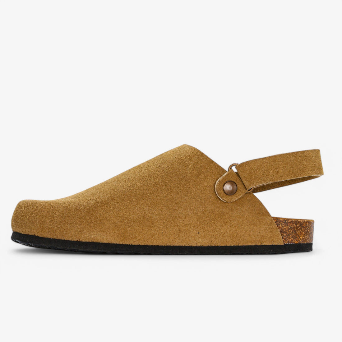 Oslo Afelpado Mens Clog – Tan image 3