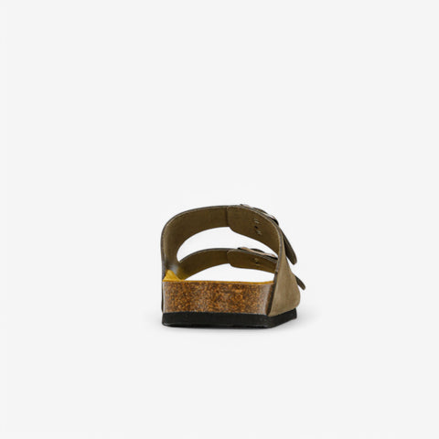 Beta Womens Sandal - Kaki Nobuck (nubuck)