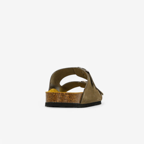 Beta Womens Sandal - Kaki Nobuck (nubuck)