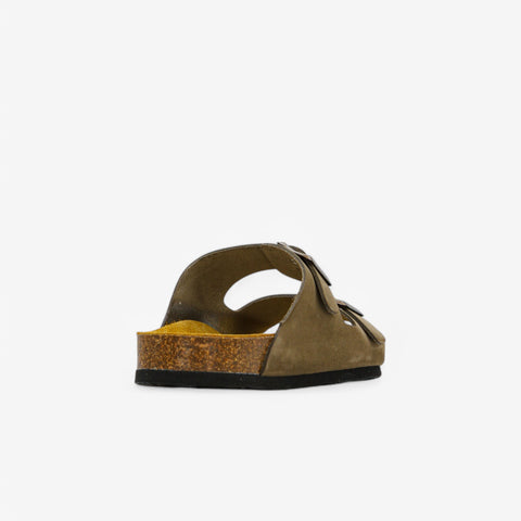 Beta Womens Sandal - Kaki Nobuck (nubuck)