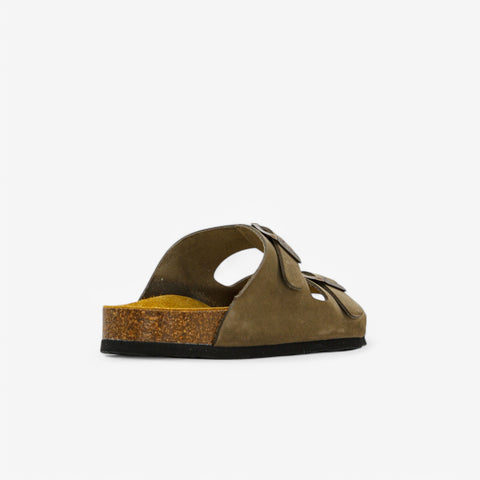 Beta Womens Sandal - Kaki Nobuck (nubuck)