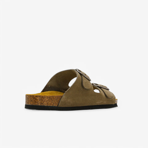 Beta Womens Sandal - Kaki Nobuck (nubuck)