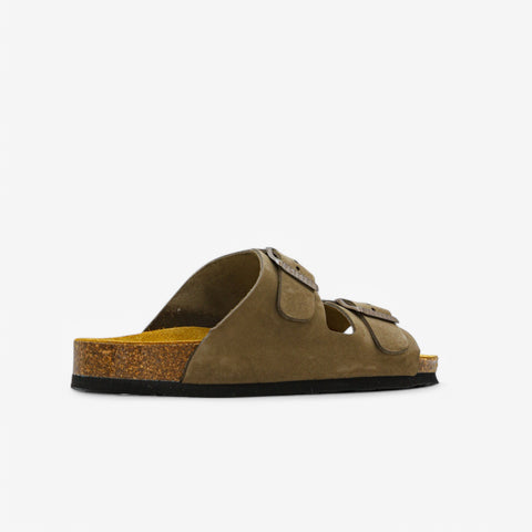Beta Womens Sandal - Kaki Nobuck (nubuck)