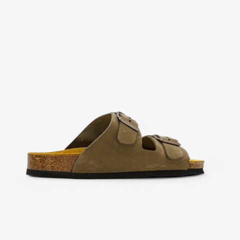 Beta Womens Sandal - Kaki Nobuck (nubuck)