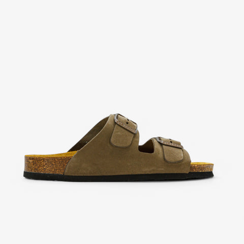 Beta Womens Sandal - Kaki Nobuck (nubuck)