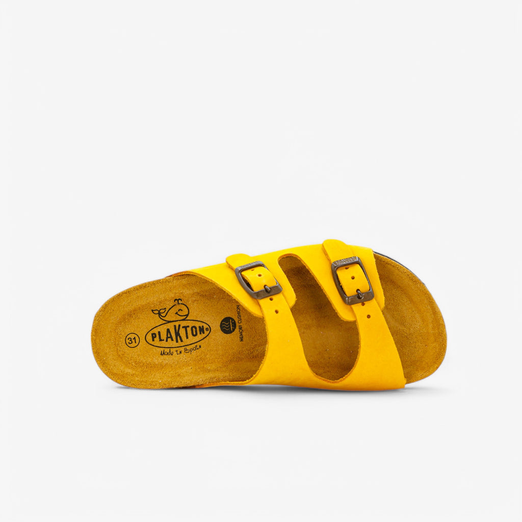 Pluton Kids Sandal - Mostaza Nobuck (nubuck)