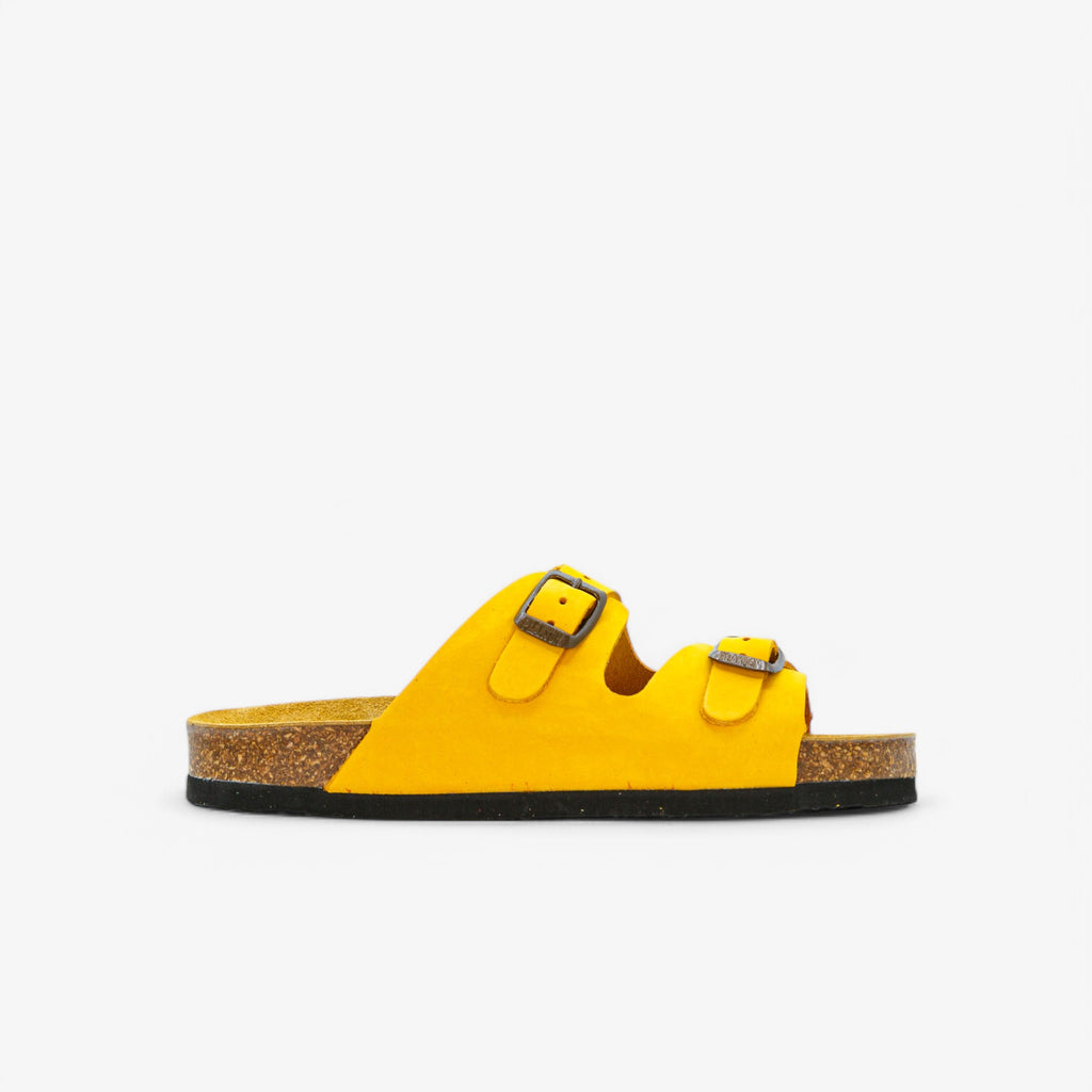 Pluton Kids Sandal - Mostaza Nobuck (nubuck)