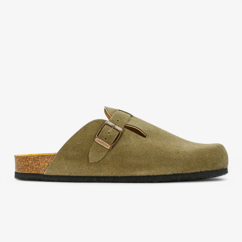 Blog Afelpado Mens Clog – Light Khaki image 2