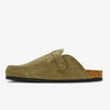 Blog Mens Clog - Light Kaki Afelpado (suede)