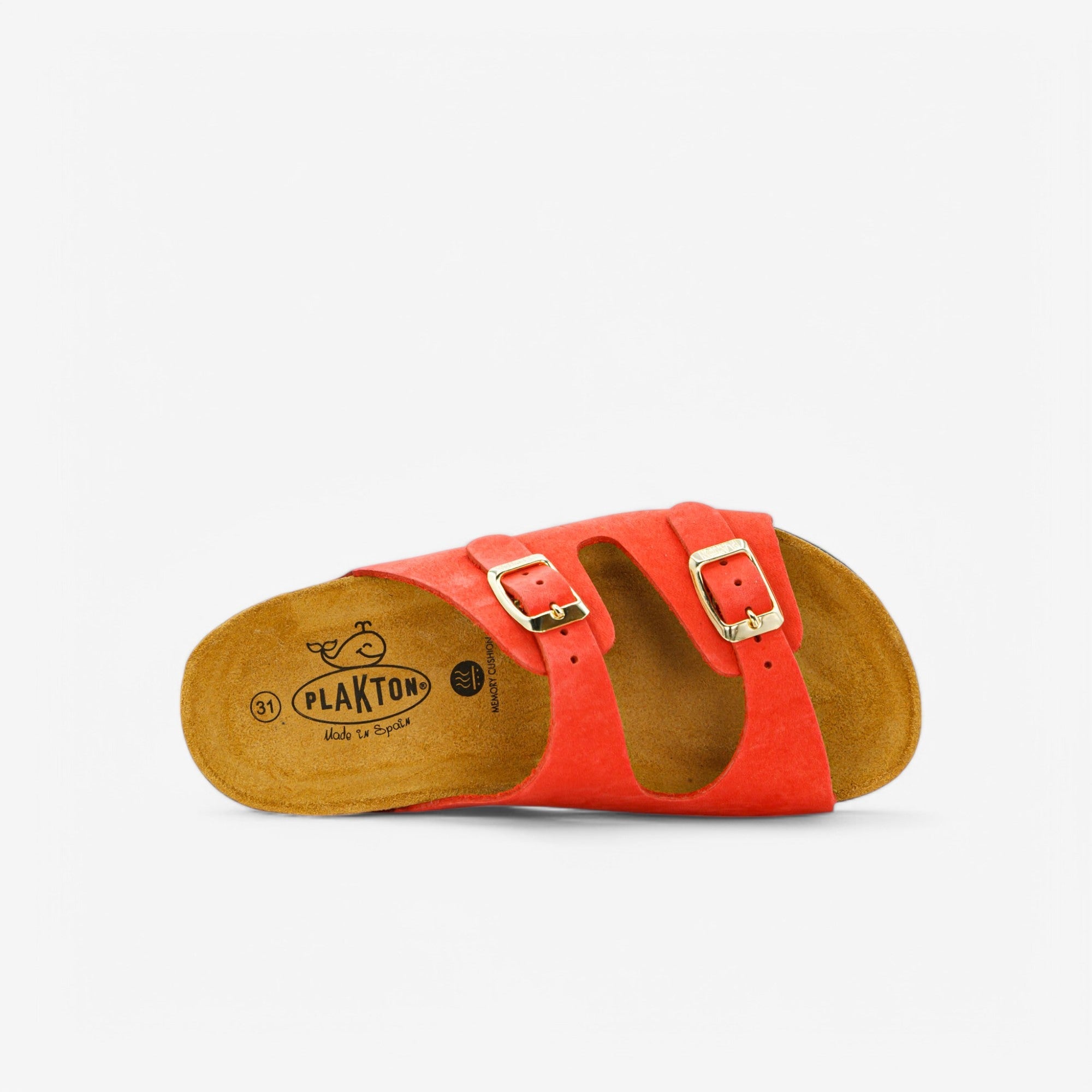 Pluton Nobuck Kids Sandal – Coral image 4