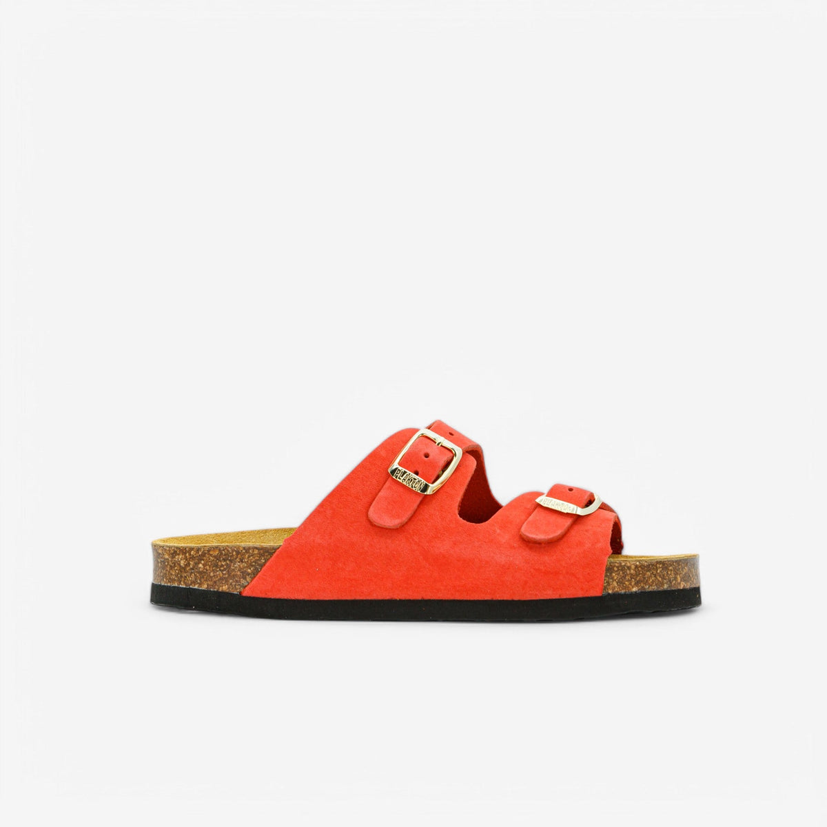 Pluton Nobuck Kids Sandal – Coral image 2