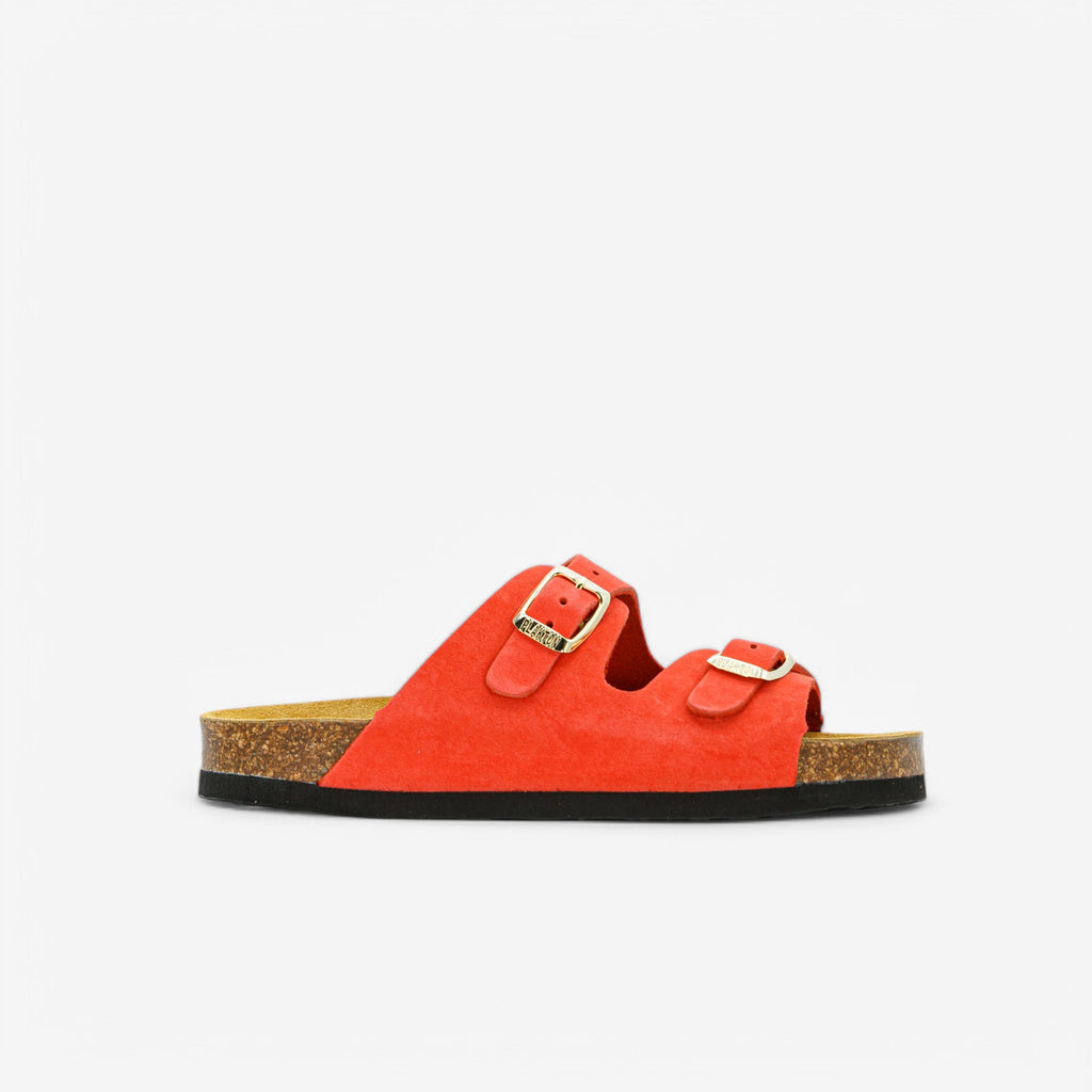 Pluton Kids Sandal - Coral Nobuck (nubuck)