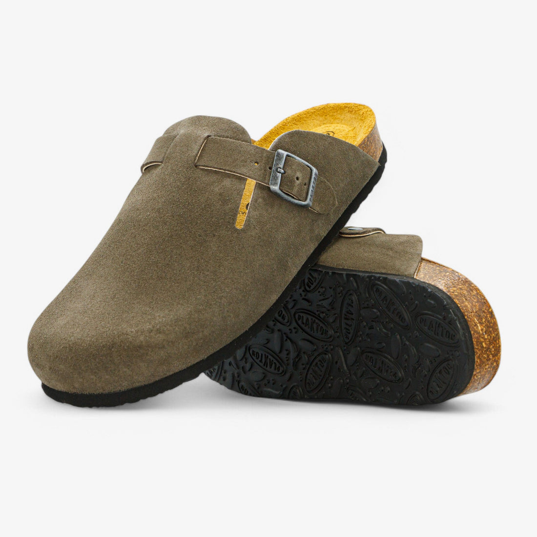 Blog Afelpado Mens Clog – Castor image 1