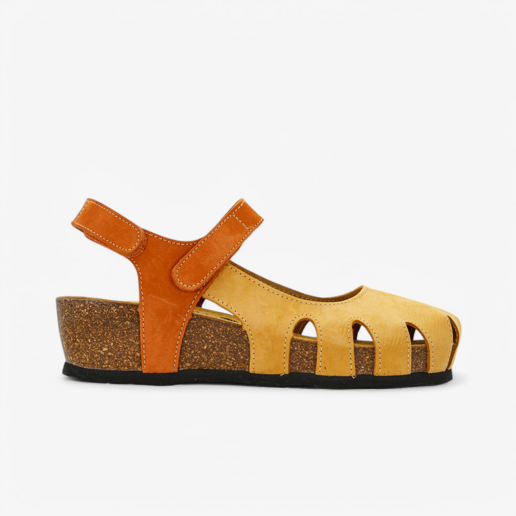 Amy Wedge Womens Sandal - Melocoton/Teja Nobuck (nubuck)