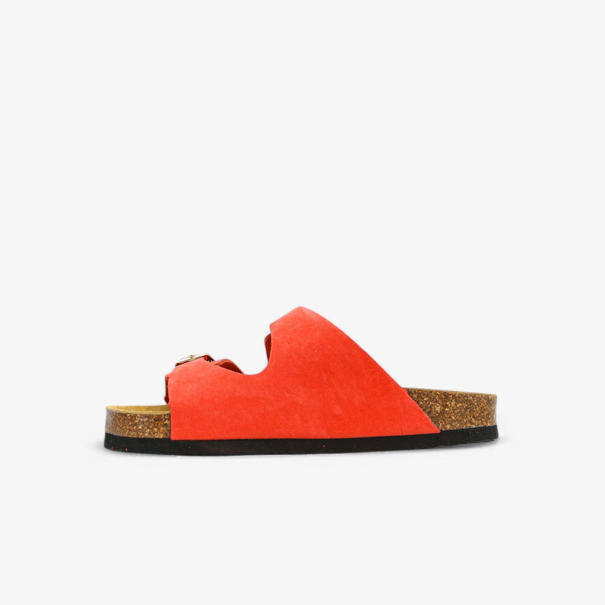 Pluton Nobuck Kids Sandal – Coral image 3