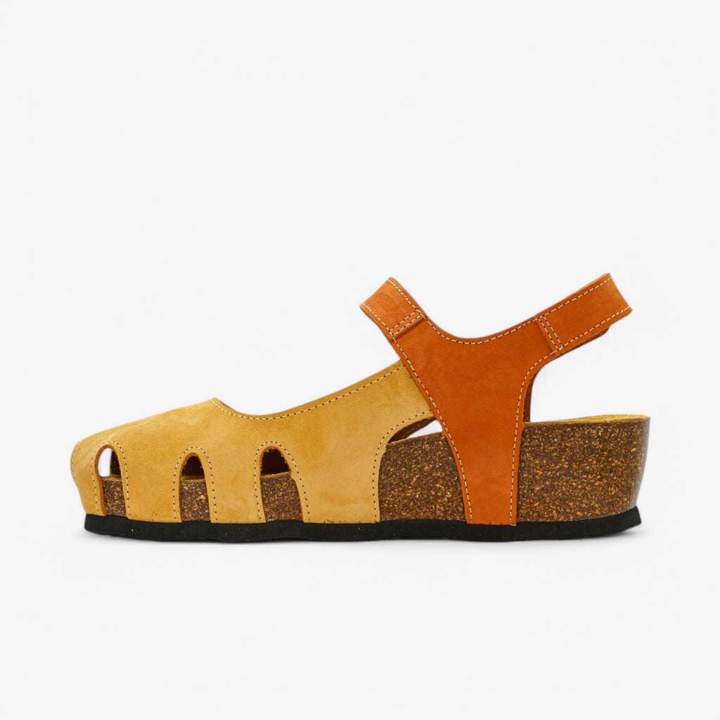 Amy Wedge Womens Sandal - Melocoton/Teja Nobuck (nubuck)