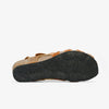 Amy Wedge Womens Sandal - Cow Print/Tan Apure (pony hair)
