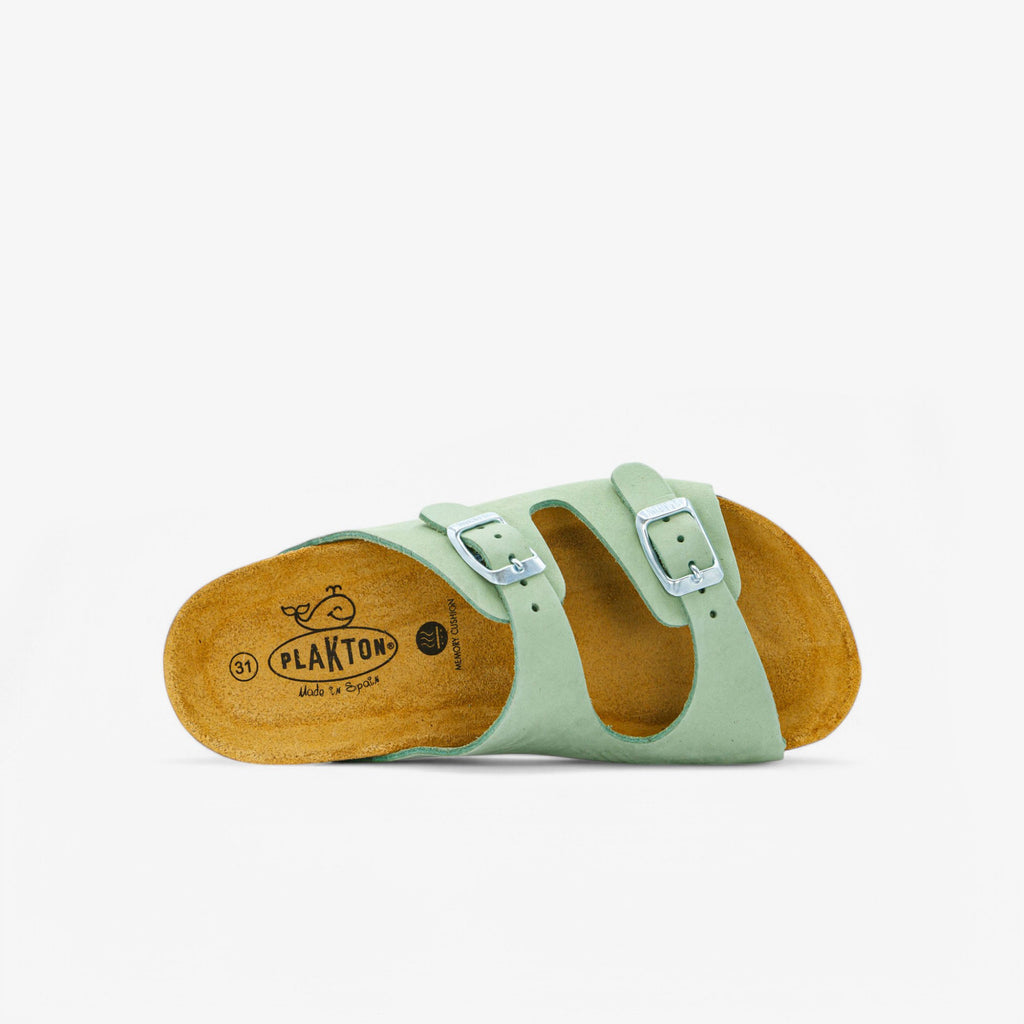 Pluton Kids Sandal - Salvia Nobuck (nubuck)
