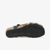 Amy Wedge Womens Sandal - Leopard Print/Negro Nobuck (nubuck)