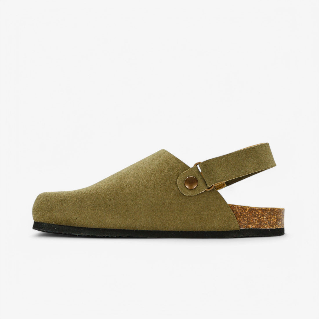 Oslo Afelpado Womens Clog – Light Kaki image 3