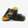 Memory Platform Womens Sandal - Negro Nobuck (nubuck)